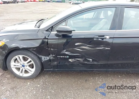 2018 Ford Fusion Hybrid S from USA, damaged, VIN 3FA6P0UU6JR282090